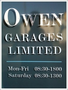 Owen Garages Limited Haywards Heath